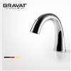 Bravat Chrome Finish Commercial Automatic Electronic Sensor Faucet